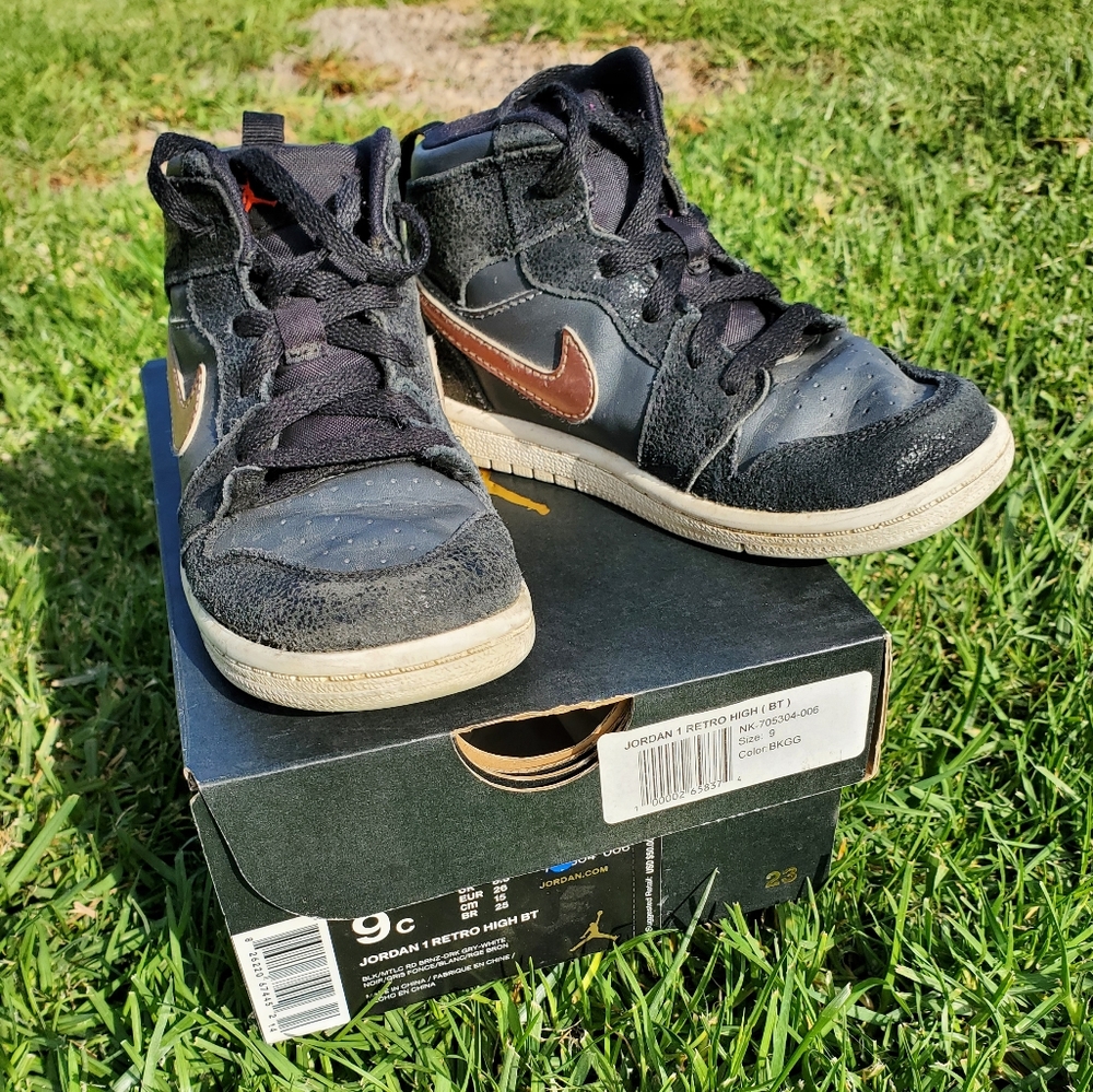 Nike Jordan Retro High (BT), size 9c